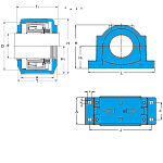 Разъемные опоры серия SD30.., SD31.., SD32..